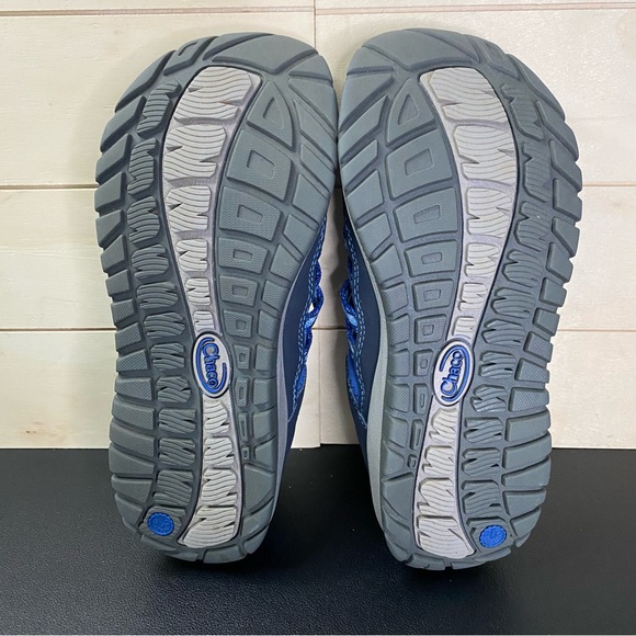 Chaco Outcross 2 Blue Grey Kid's Youth Size 2 Shoes Slip-Ons Water Shoes Sandals - Picture 9 of 11